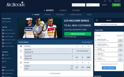 McBookie Online Betting & Mobile Review, Matchedbets.com.